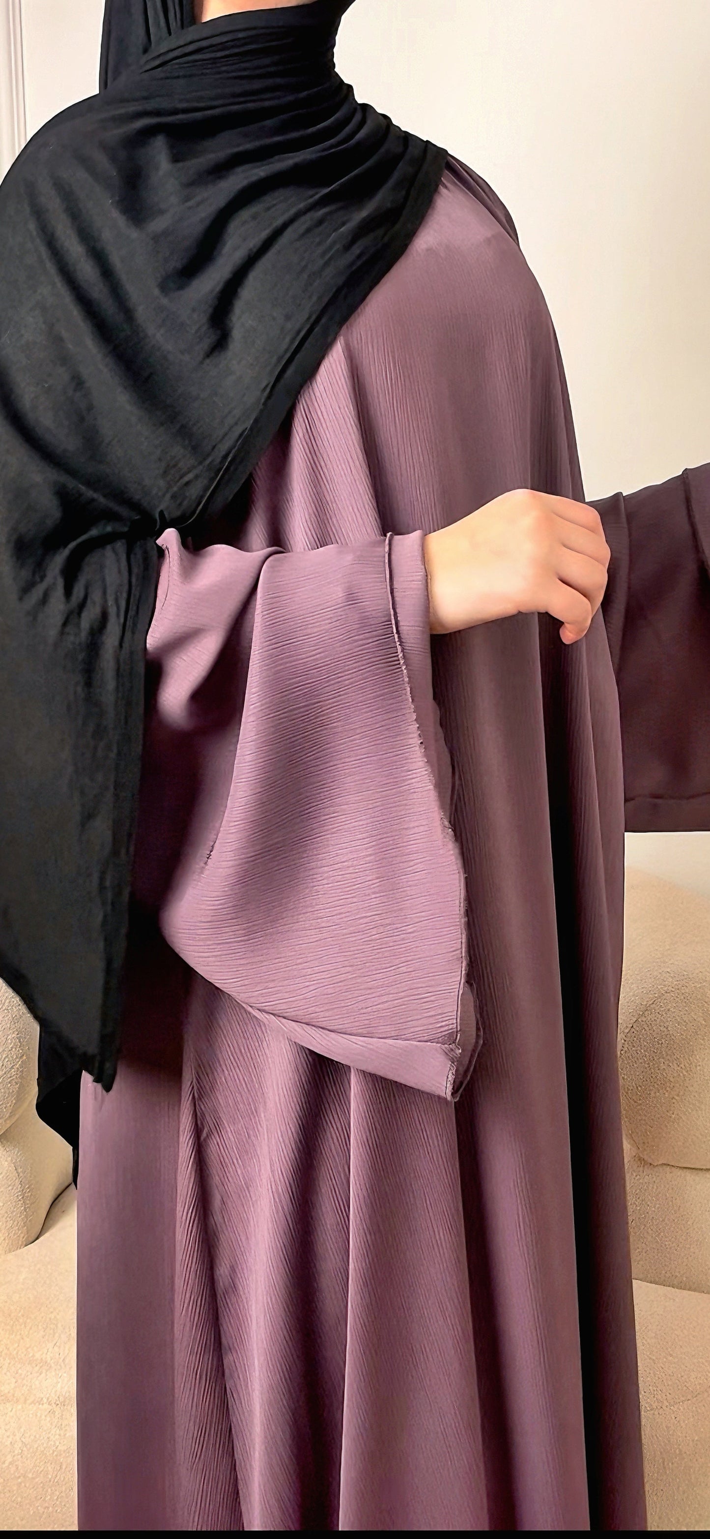 lavander abaya